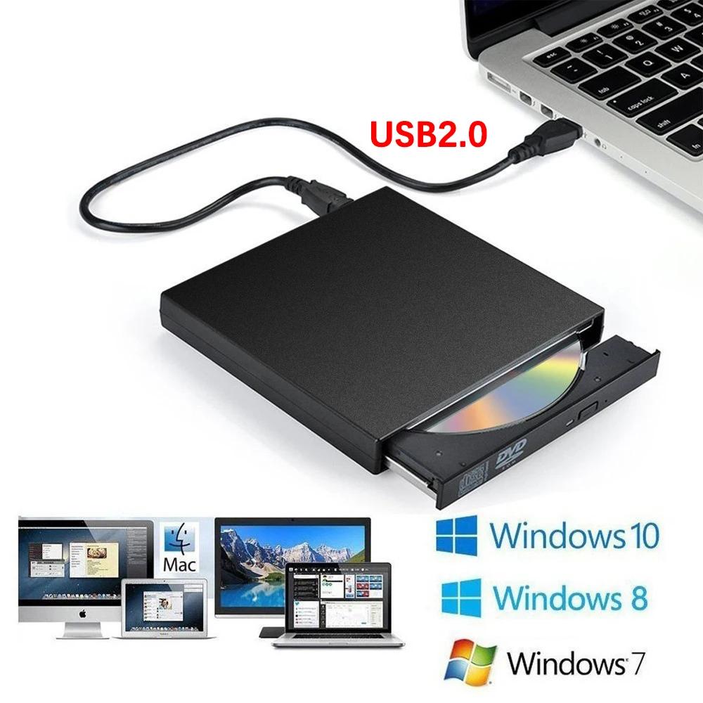 USB 2.0  DVD ÷̾ CD ̺, Mp3  ȭ ޴ ,  7, 8, 10 Ʈ ũž PC ǻͿ